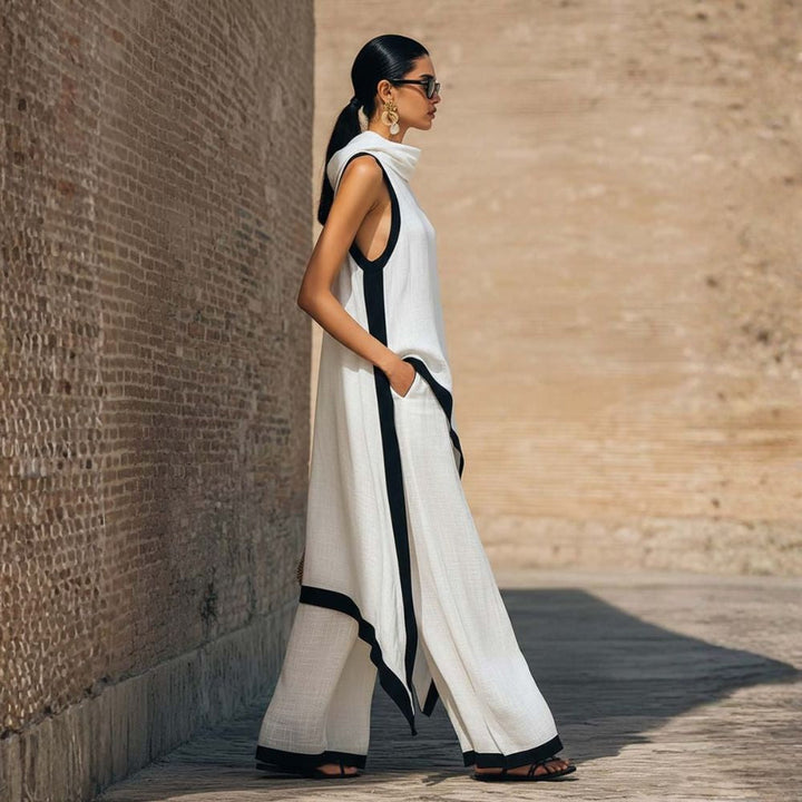 Leonora | Conjunto elegante de lino